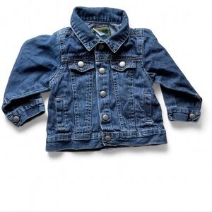 Classic baby gap blue jean denim button jacket